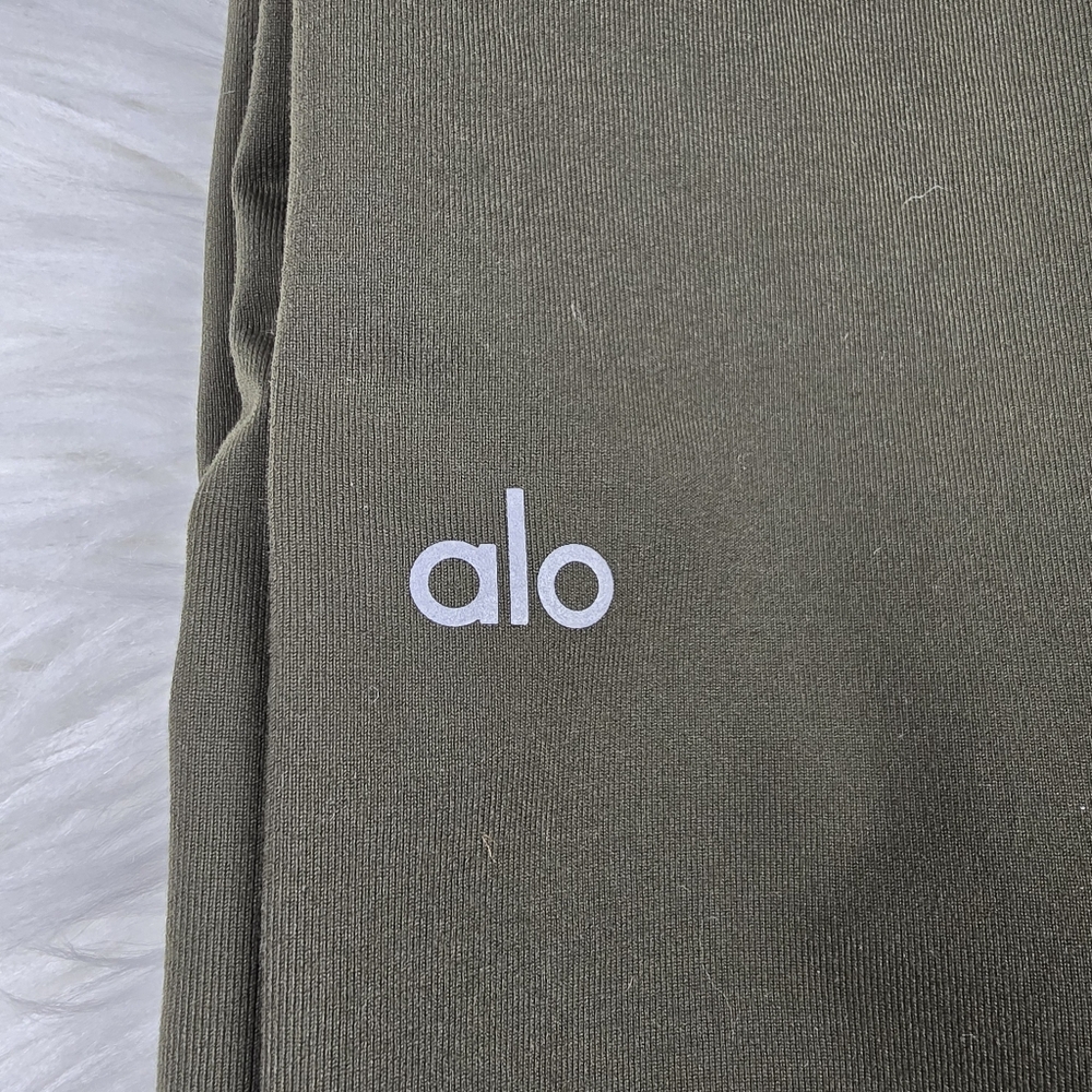 Alo Yoga Green Olive Legging XS - Picture 4 of 12